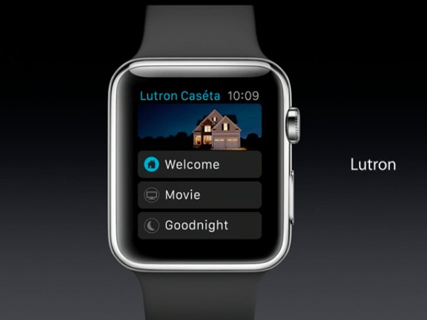 apple watch lutron