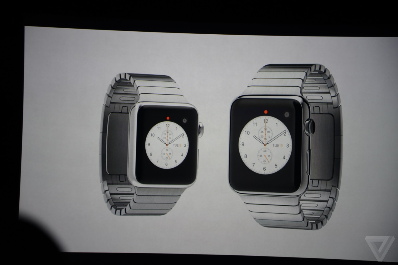 apple watch size