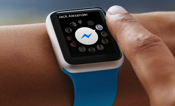 galaxy watch facebook messenger