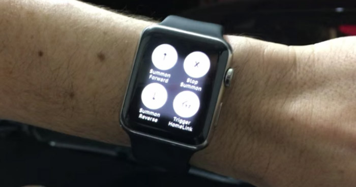 apple watch ile tesla çağırma